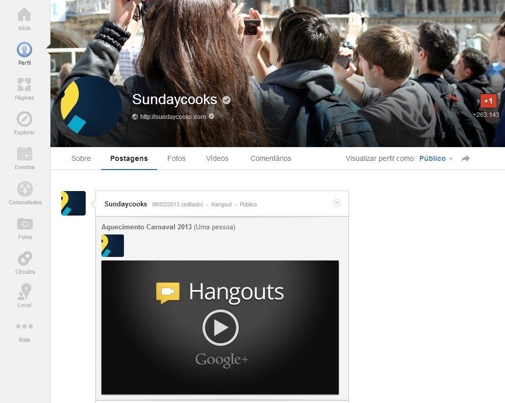 hangout sundaycooks fred marvila google plus